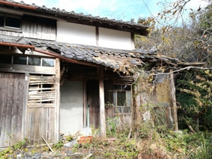 建物の倒壊の危険性